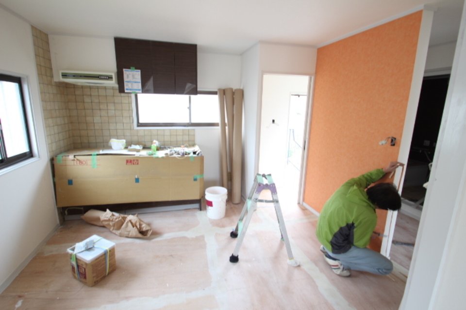 工事もいよいよ終盤です