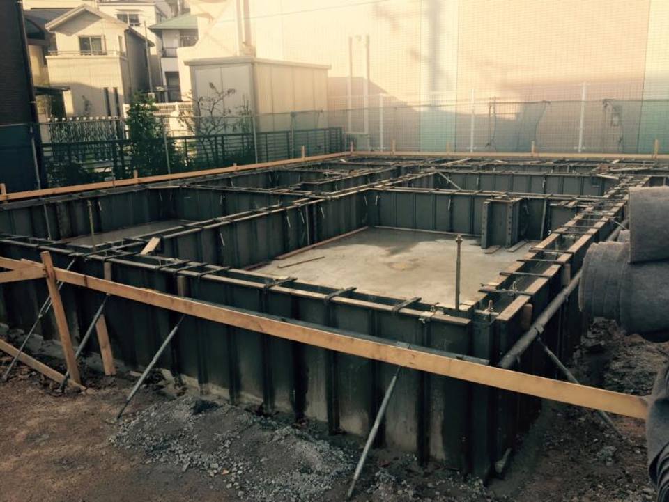 コンクリート打設